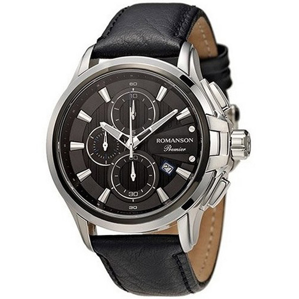 ساعت مچی مردانه اصل | برند رومانسون | مدل PB3234HMBDA3R5-BK