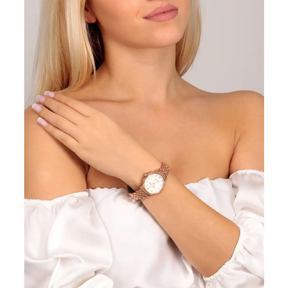 ساعت مچی زنانه اصل | برند لوسین روشا | مدل R0453115510