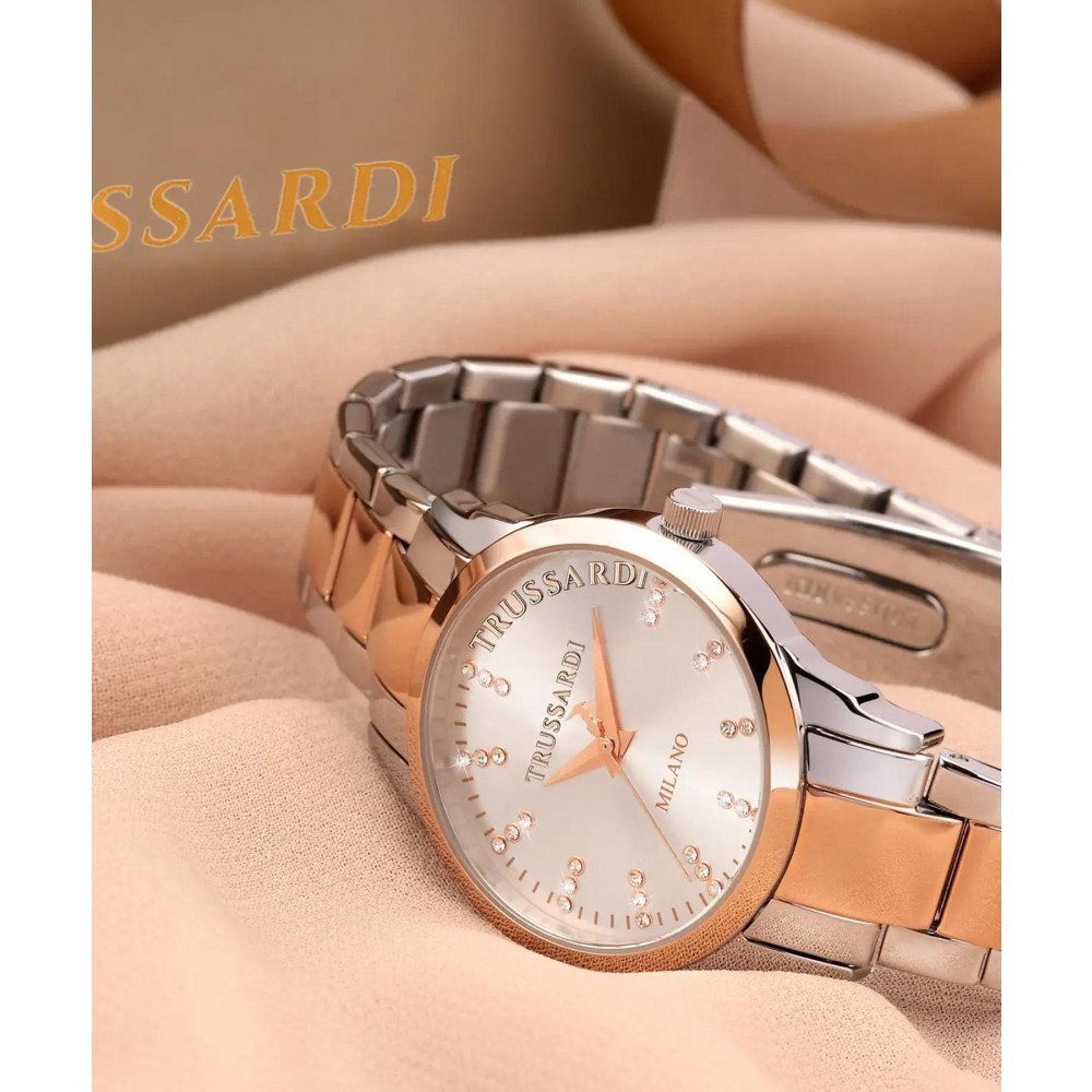 ساعت مچی زنانه اصل | برند تروساردی | مدل R2453141501