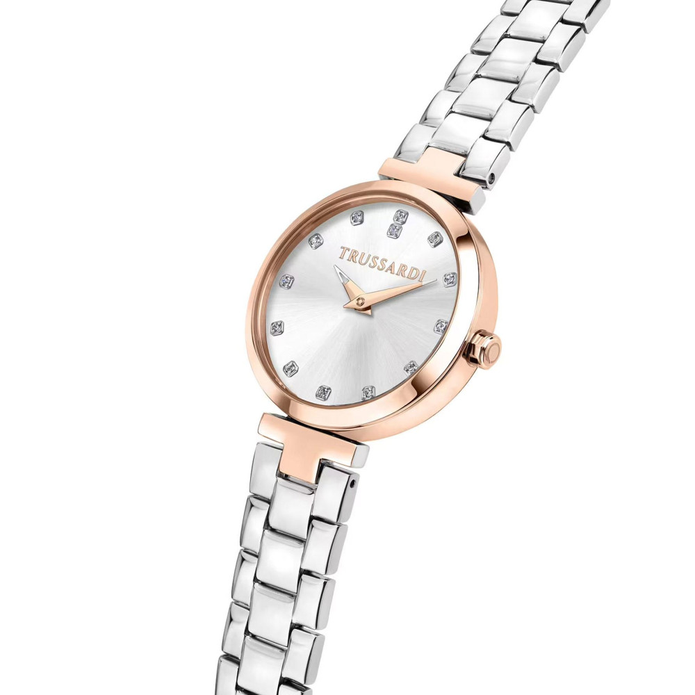 ساعت مچی زنانه اصل | برند تروساردی | مدل R2453164505