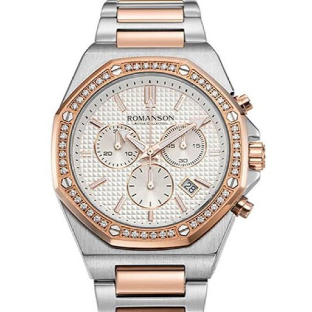ساعت مچی مردانه اصل | برند رومانسون | مدل RM4BS003QMJJA16R-W