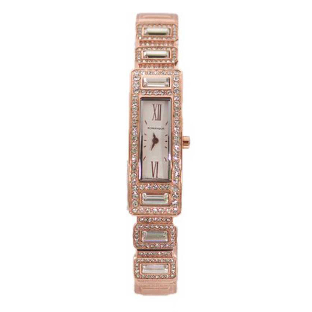 ساعت مچی زنانه اصل | برند رومانسون | مدل RM7244CL1RA16R-W