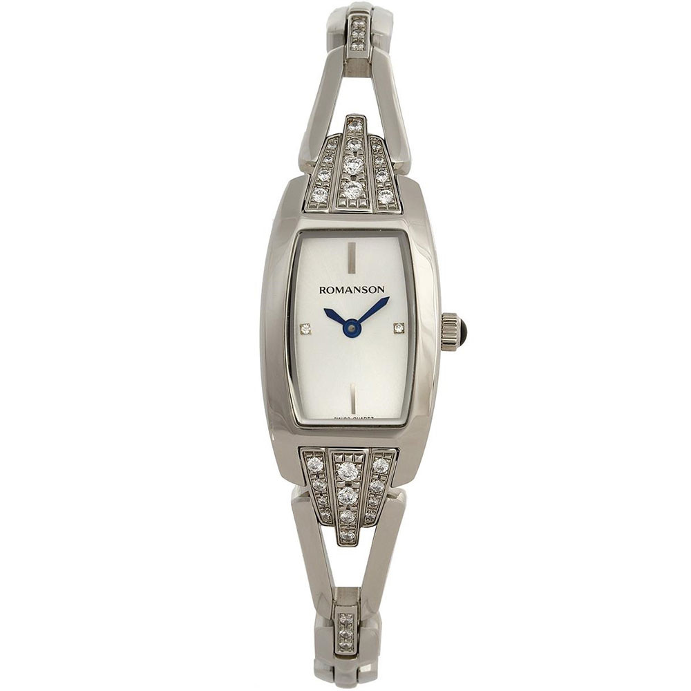 ساعت مچی زنانه اصل | برند رومانسون | مدل RM8272QL1WAS2U