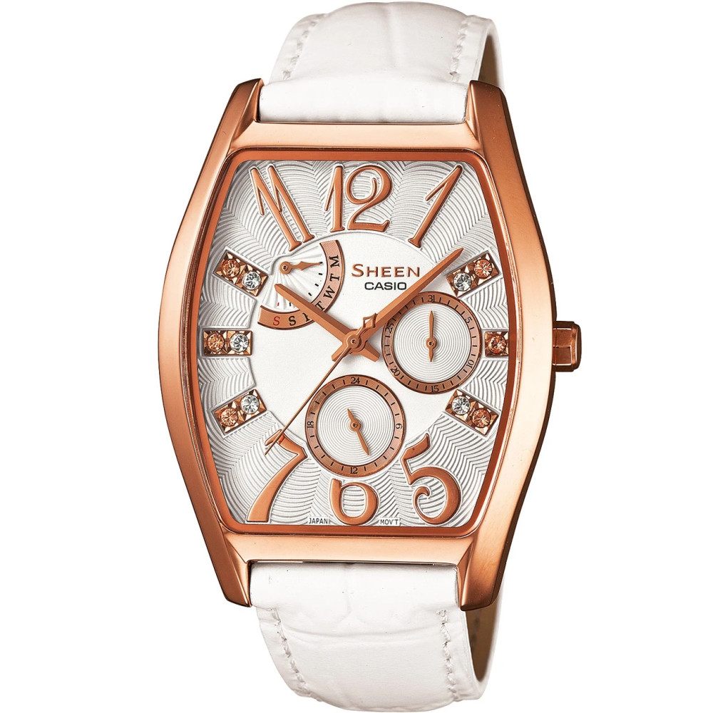 ساعت مچی زنانه اصل | برند کاسیو | مدل SHE-3026GL-7AUDR