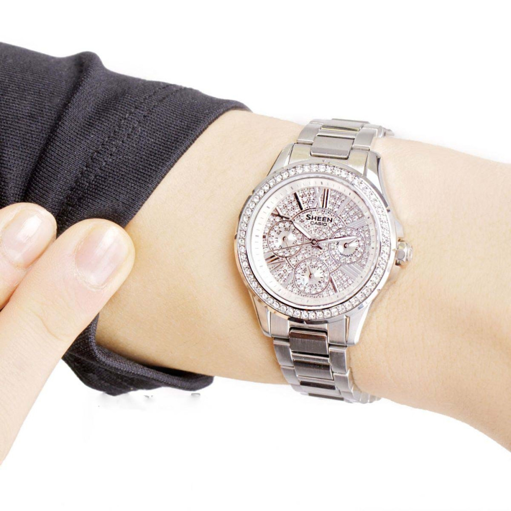 ساعت مچی زنانه اصل | برند کاسیو | مدل SHE-3504D-7AUDR