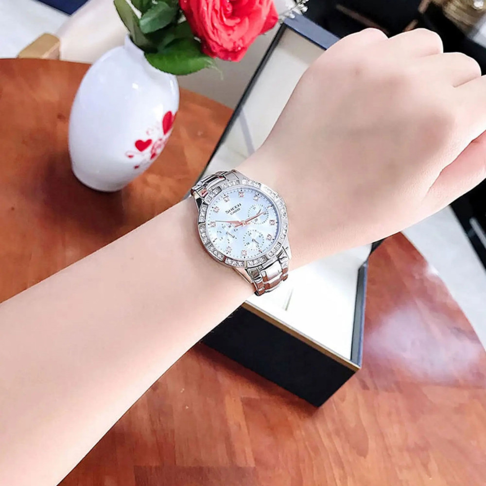 ساعت مچی زنانه اصل | برند کاسیو | مدل SHE-3517D-2AUDF