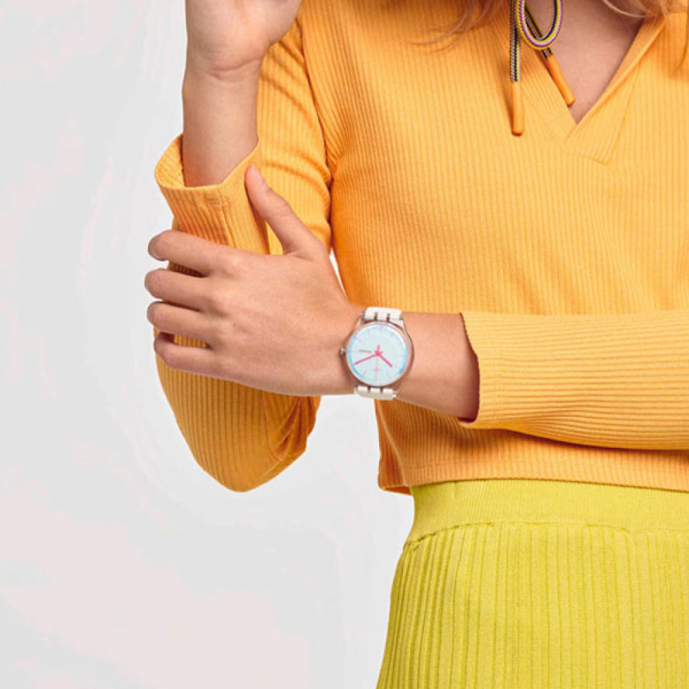 ساعت مچی زنانه اصل | برند سواچ | مدل SO29K704-S14