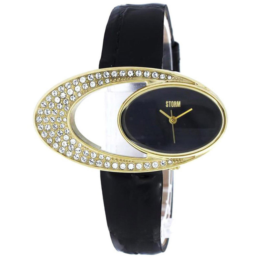 ساعت مچی زنانه اصل | برند استورم | مدل ST4685/GD/BK