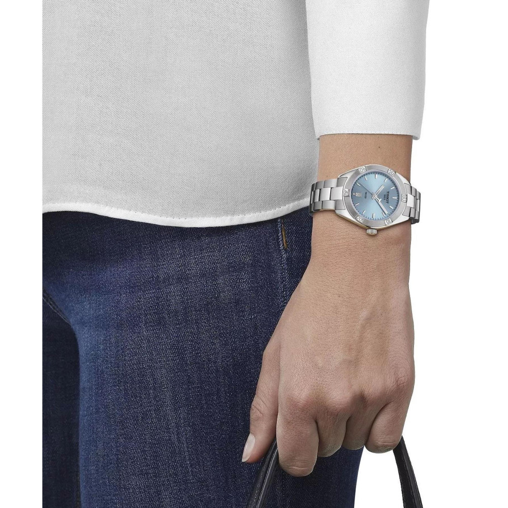 ساعت مچی زنانه اصل | برند تیسوت | مدل T101.910.11.351.00