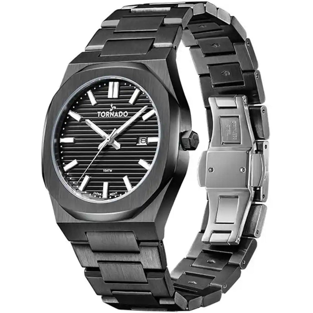 ساعت مچی مردانه اصل | برند تورنادو | مدل T23006C-XBXB-S