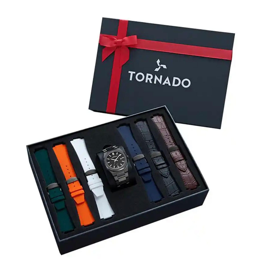 ساعت مچی مردانه اصل | برند تورنادو | مدل T23006C-XBXB-S