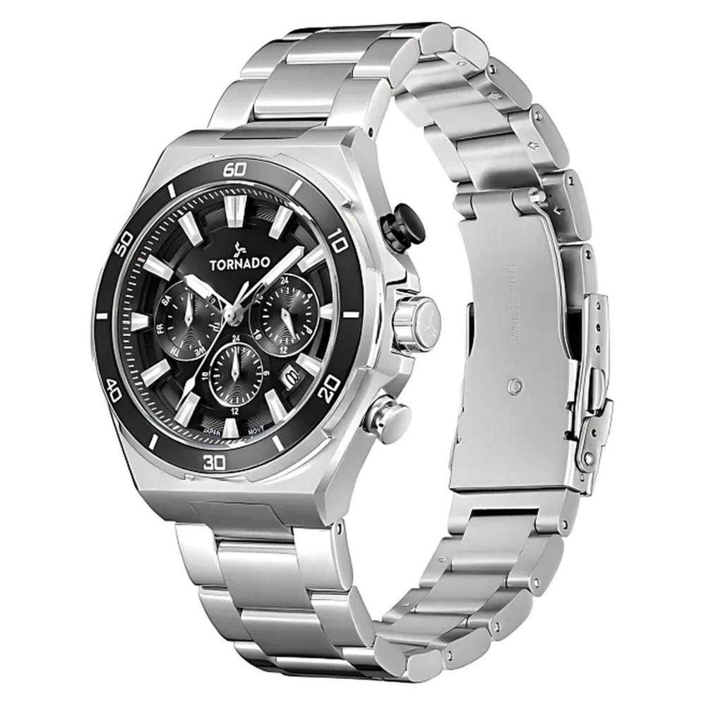 ساعت مچی مردانه اصل | برند تورنادو | مدل T24104-SBSB