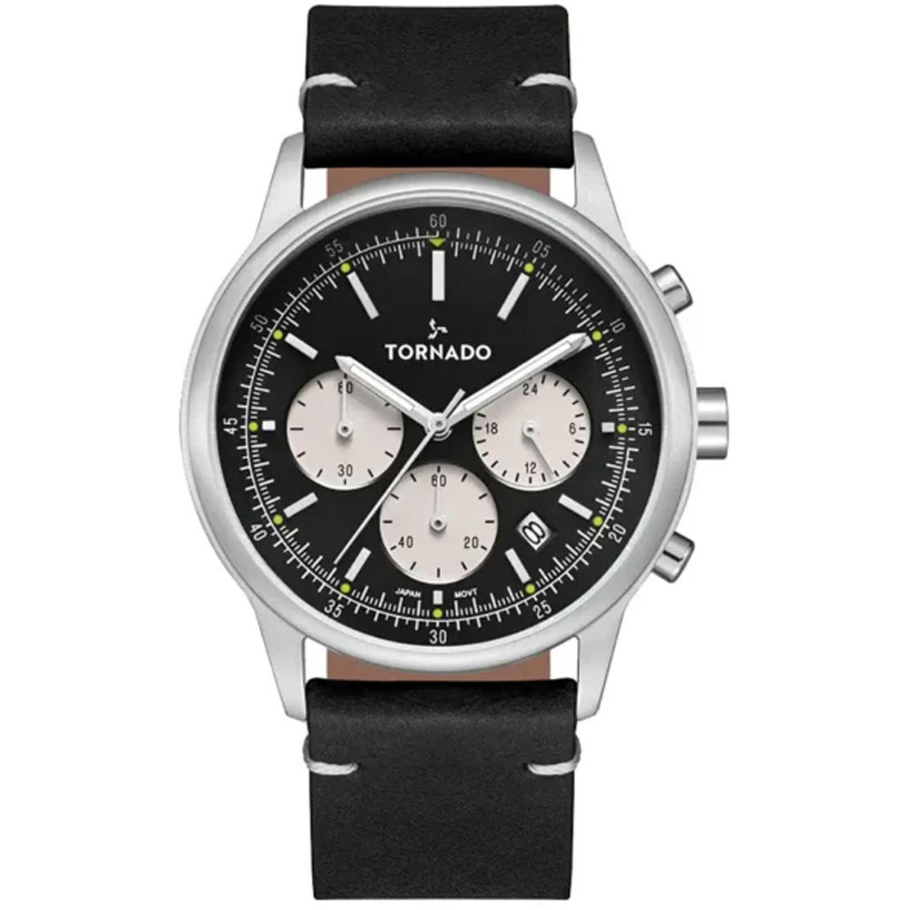 ساعت مچی مردانه اصل | برند تورنادو | مدل T24108-SLBB