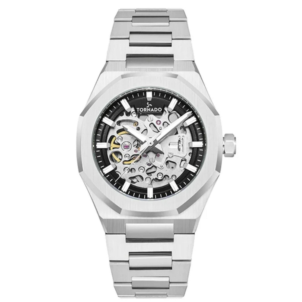 ساعت مچی مردانه اصل | برند تورنادو | مدل T24303-SBSB