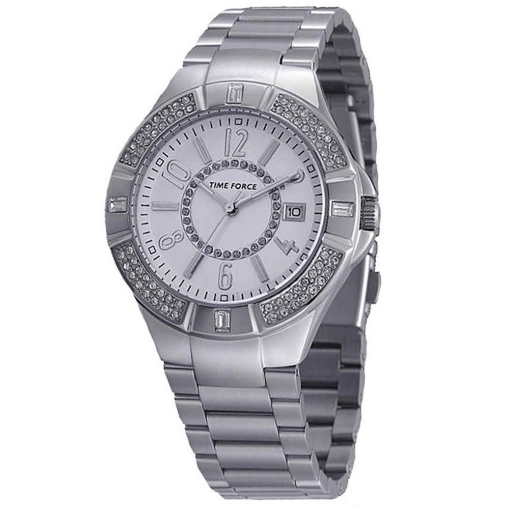 ساعت مچی زنانه اصل | برند تایم فورس | مدل TF3372L02M