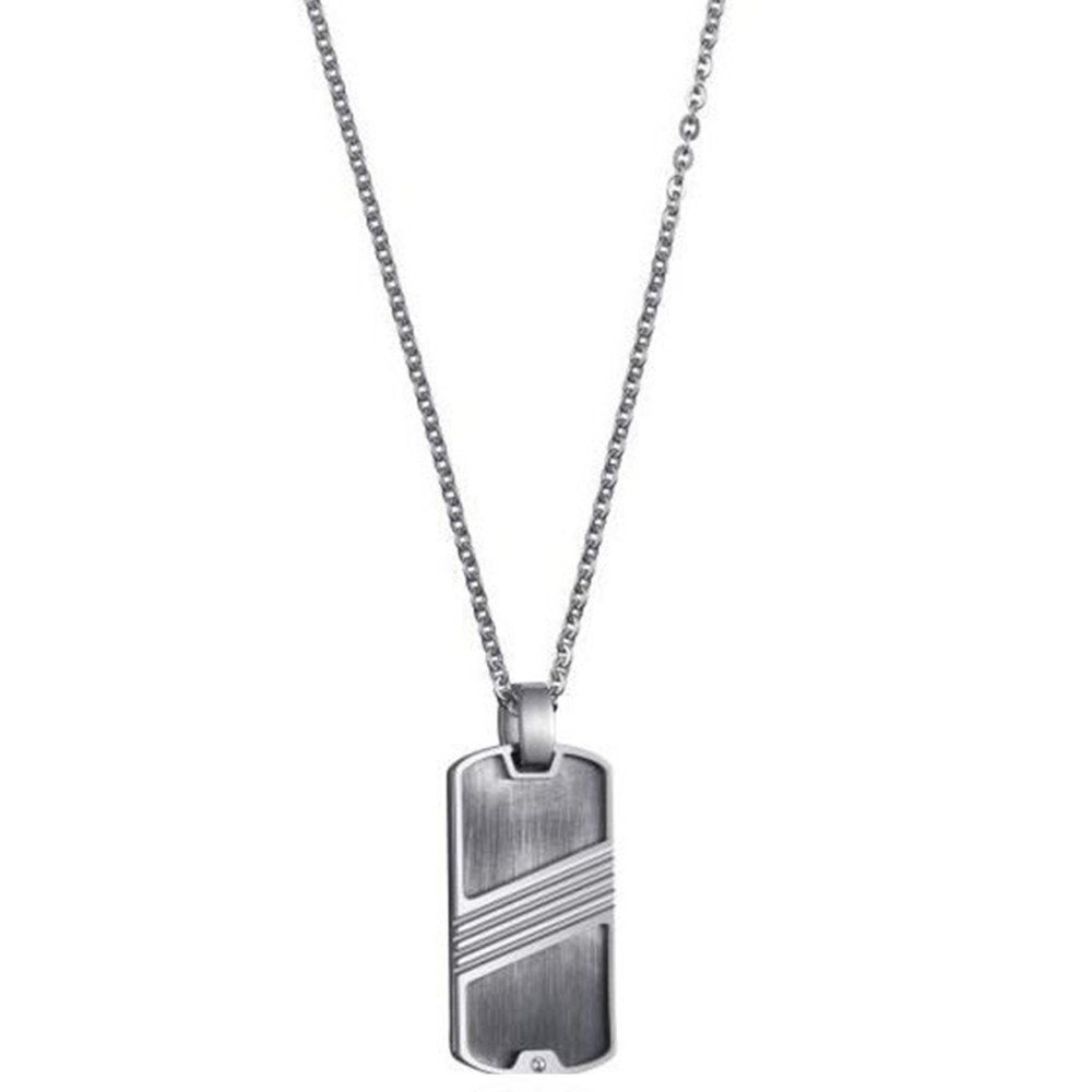 گردنبند مردانه اصل | برند تایم فورس | مدل TS5023CS