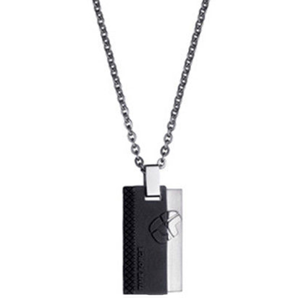 گردنبند مردانه اصل | برند تایم فورس | مدل TS5111CS