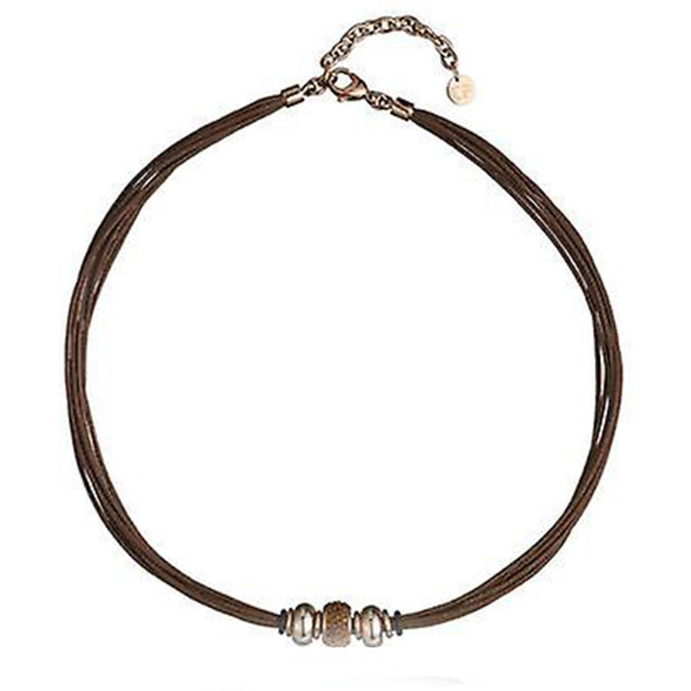 گردنبند زنانه اصل | برند تایم فورس | مدل TS5137CR