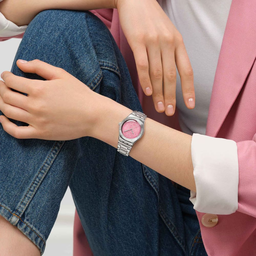 ساعت مچی رنانه اصل | برند سواچ | مدل YLS234G