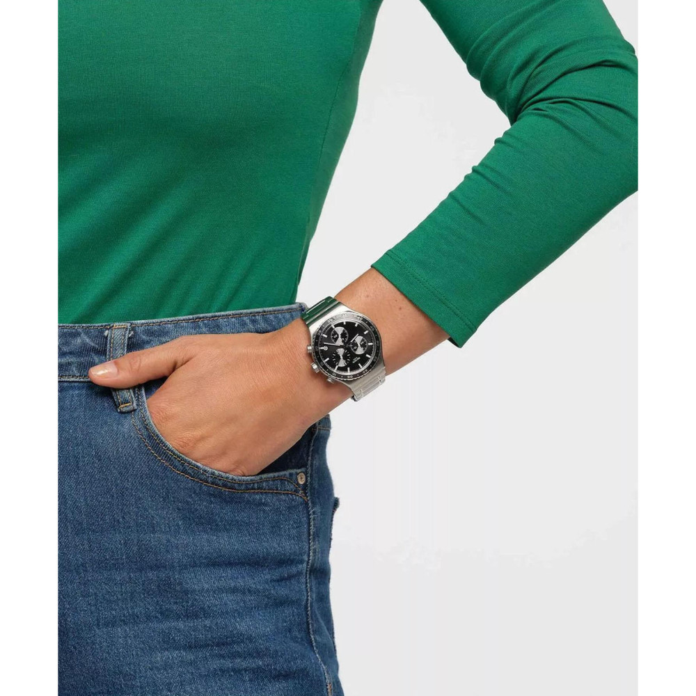 ساعت مچی مردانه اصل | برند سواچ | مدل YVS495G