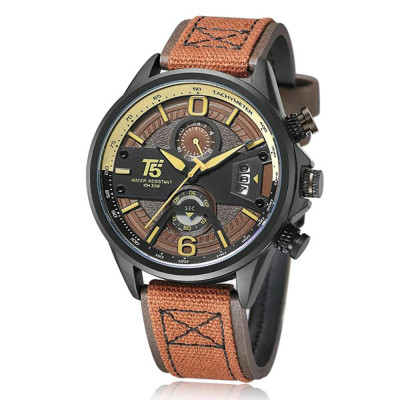 ساعت مچی مردانه اصل | برند تی فایو | مدل H3584-B