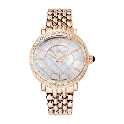 ساعت مچی زنانه اصل | برند تروساردی | مدل TR-R2453106501