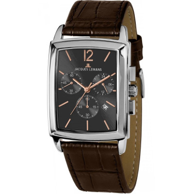 ساعت مچی مردانه اصل | برند ژاک لمن | مدل 1-1906C