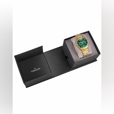 ساعت مچی مردانه اصل | برند تورنادو | مدل T6106B-GBGH