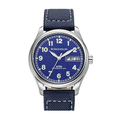 ساعت مچی مردانه اصل | برند رومانسون | مدل AL5BS015MMUWA42W-BL