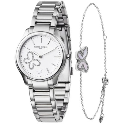 ساعت مچی زنانه اصل | برند پیرکاردین | مدل CF.0901.SJ.SET