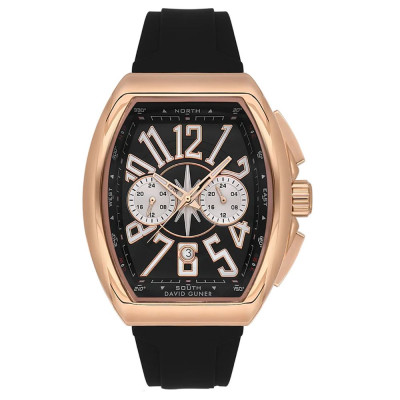 ساعت مچی مردانه اصل | برند دیوید گانر | مدل DG-8690GD-R2