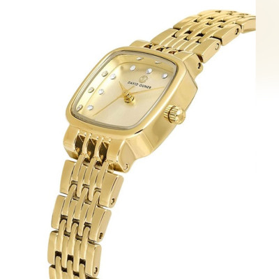 ساعت مچی زنانه اصل | برند دیوید گانر | مدل DG-8833LA-B4