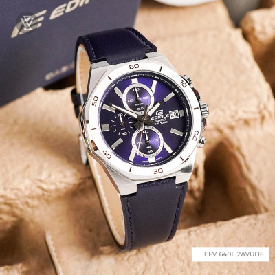 ساعت مچی مردانه اصل | برند کاسیو | مدل EFV-640L-2AVUDF
