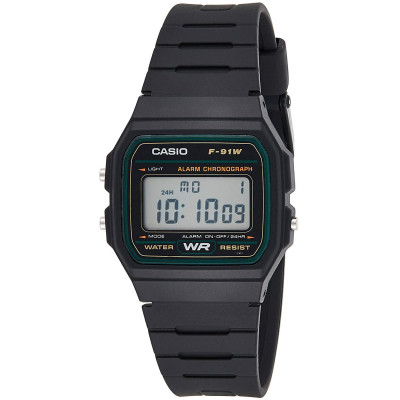 ساعت مچی مردانه - زنانه اصل | برند کاسیو | مدل F-91W-3DG