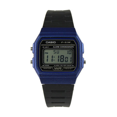 ساعت مچی مردانه اصل | برند کاسیو | مدل F-91WM-2ADF