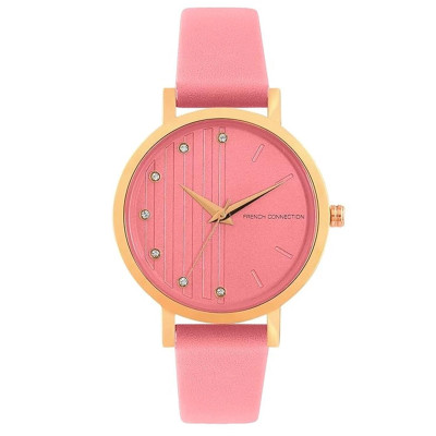 ساعت مچی زنانه اصل | برند فرنچ کانکشن | مدل FC20-63H-R