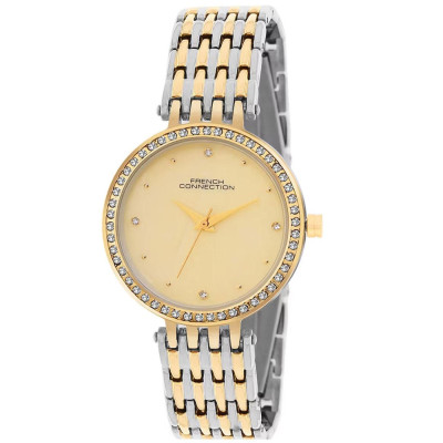 ساعت مچی زنانه اصل | برند فرنچ کانکشن | مدل FCN075TM