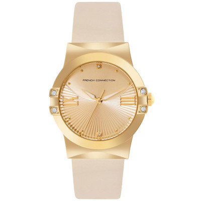 ساعت مچی زنانه اصل | برند فرنچ کانکشن | مدل FCU1BL