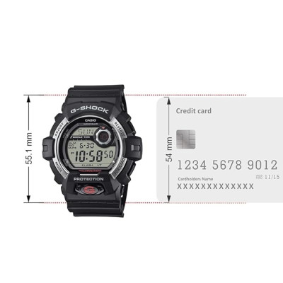 ساعت مچی مردانه اصل | برند کاسیو | مدل G-8900S-1DR