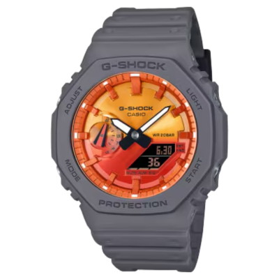 ساعت مچی مردانه اصل | برند کاسیو | مدل GA-2100FL-8ADR