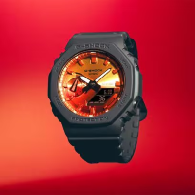 ساعت مچی مردانه اصل | برند کاسیو | مدل GA-2100FL-8ADR