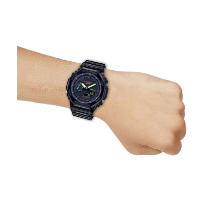 ساعت مچی مردانه اصل | برند کاسیو | مدل GA-2100RGB-1ADR