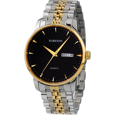 ساعت مچی مردانه اصل | برند کارستون | مدل K-9028GBK