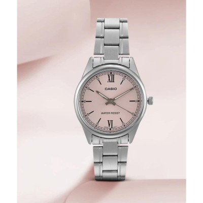 ساعت مچی زنانه اصل | برند کاسیو | مدل LTP-V005D-4B2UDF