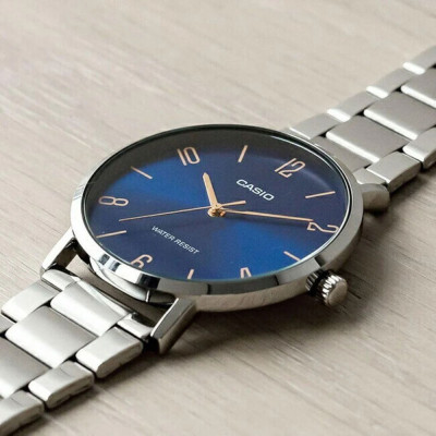 ساعت مچی زنانه اصل | برند کاسیو | مدل LTP-VT01D-2B2UDF