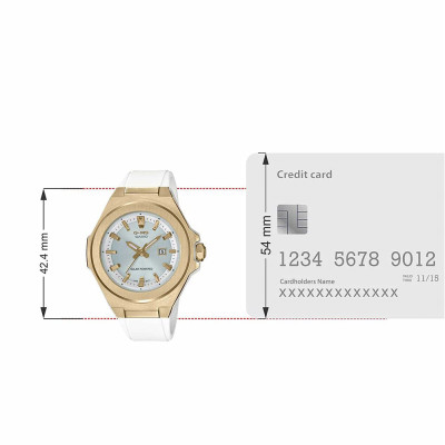 ساعت مچی زنانه اصل | برند کاسیو | مدل MSG-S500G-7ADR