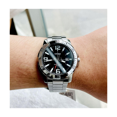 ساعت مچی مردانه اصل | برند کاسیو | مدل MTP-VD01D-1BVUDF