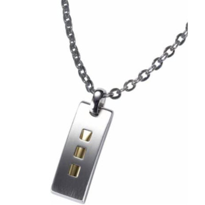 گردنبند مردانه اصل | برند روشه | مدل P130205