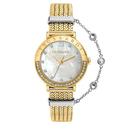 ساعت مچی زنانه اصل | برند تروساردی | مدل R2453125508