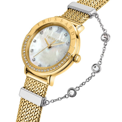 ساعت مچی زنانه اصل | برند تروساردی | مدل R2453125508